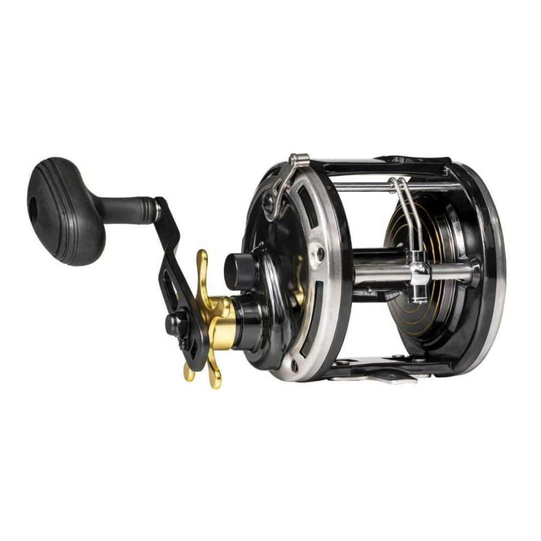 Carretilha Perfil Redondo para Pesca Pesada