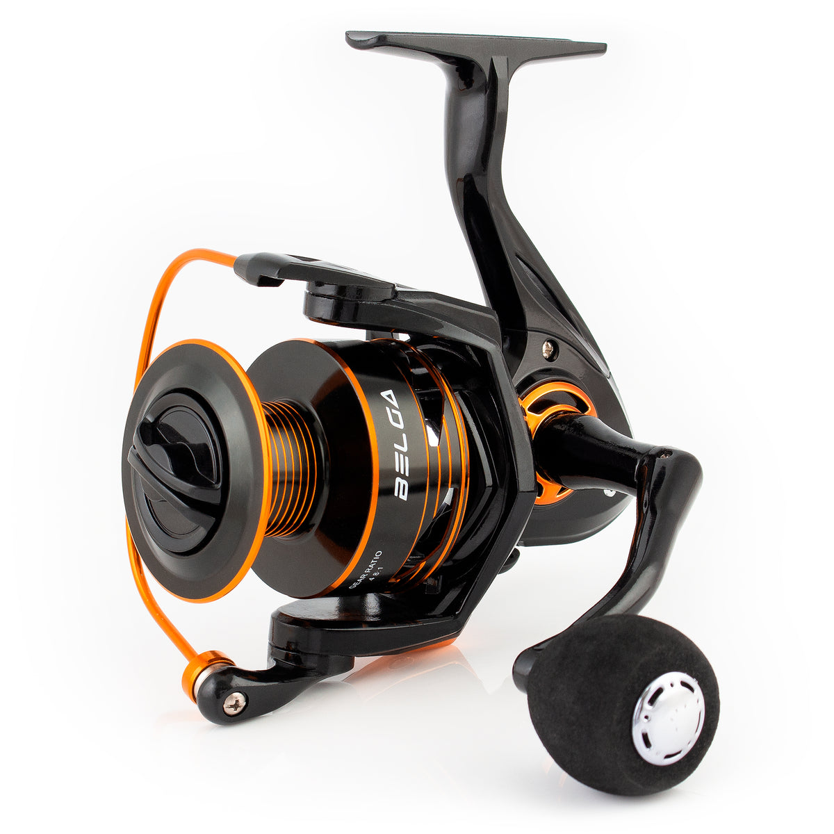 Molinete Belga 20 Preto - Albatroz Fishing