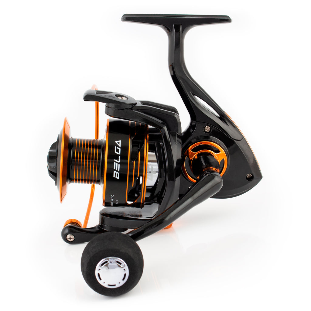 Molinete Belga 20 Preto - Albatroz Fishing