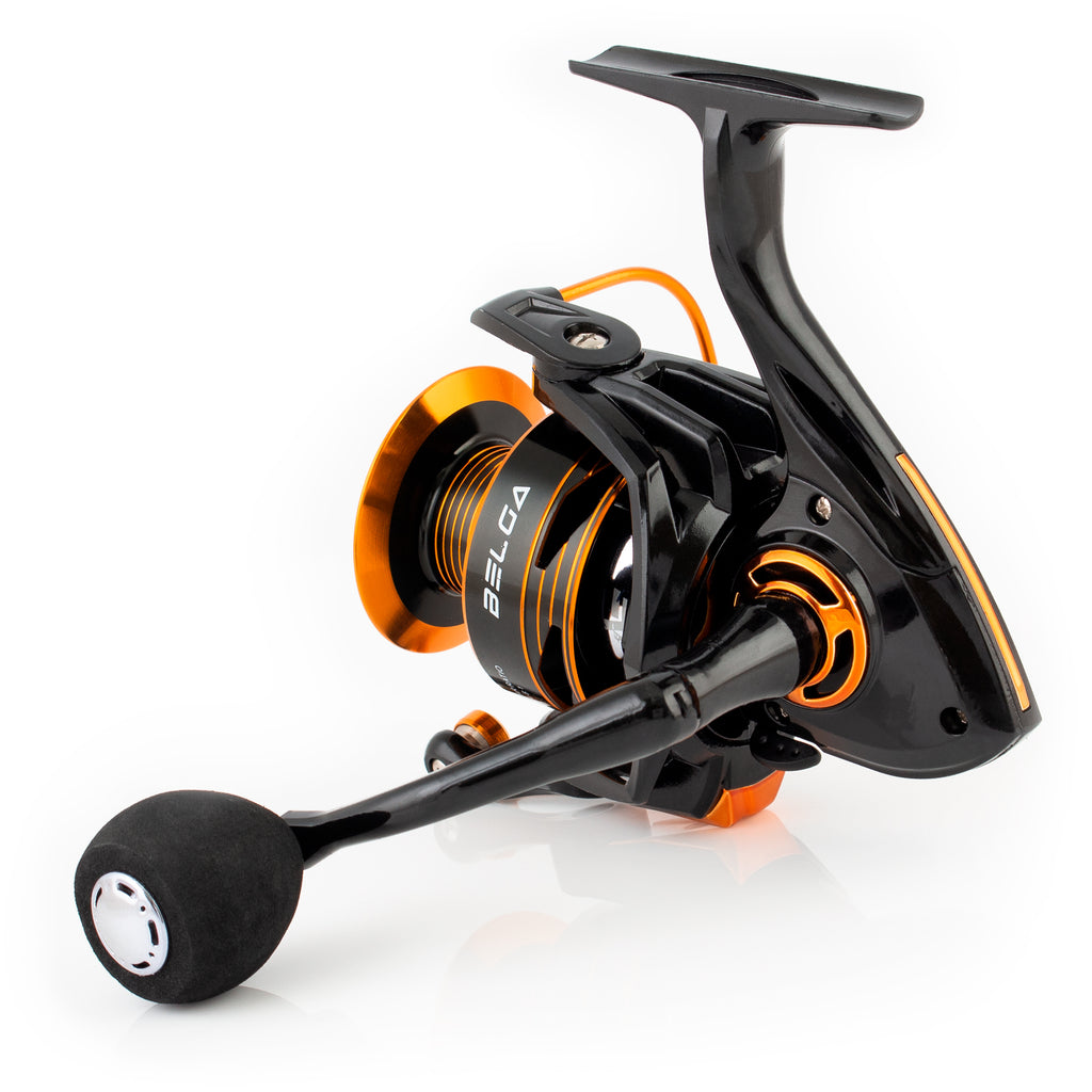 Molinete Belga 20 Preto - Albatroz Fishing