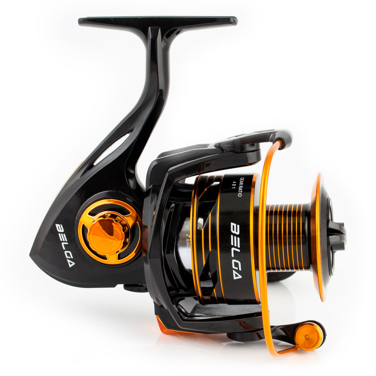 Molinete Belga 20 Preto - Albatroz Fishing