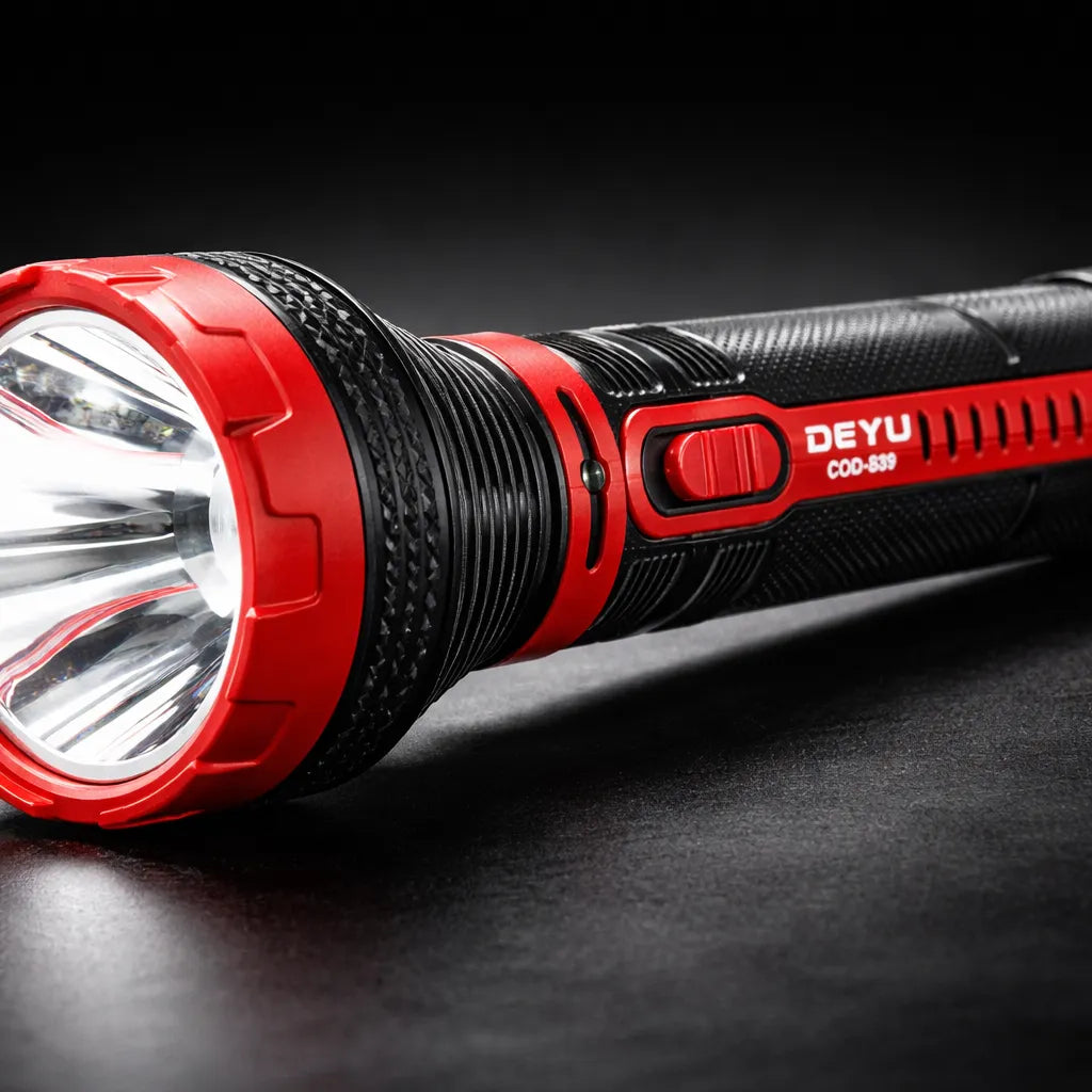 Lanterna Recarregavel De Led Suv Deyu 839