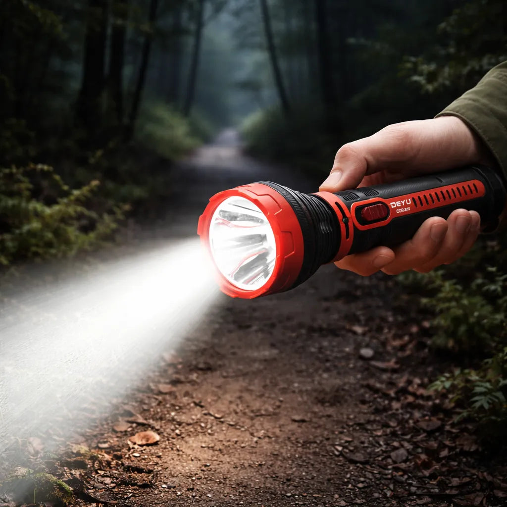 Lanterna Recarregavel De Led Suv Deyu 839