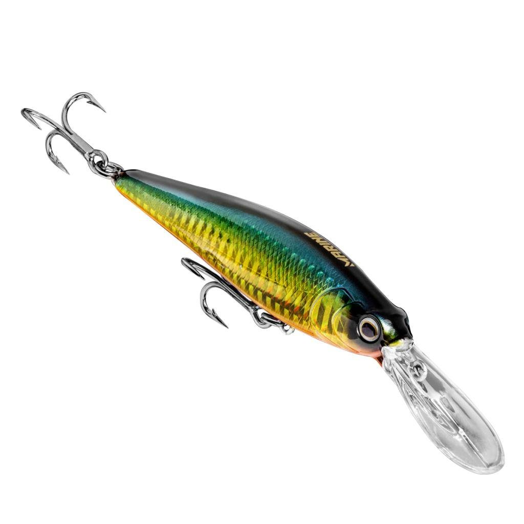 Isca Artificial Marine Shiner King 100DR Amarela