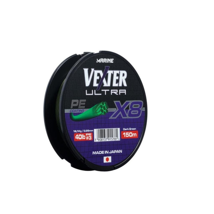 Linha Multifilamento Marine Vexter Ultra X8 150m 0,23mm 30lb