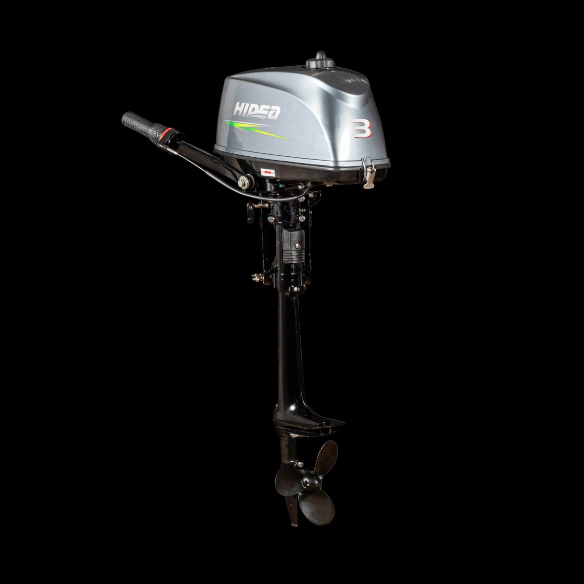Motor de Popa 3HP Hidea para Barcos e Pesca