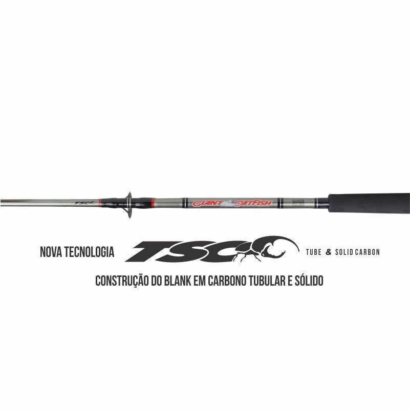 Vara Marine Giant Catfish para Molinete 1,98m 60-120lb